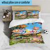 Waybuloo Adventures 3PCS Bedding set,Ideal for 1pc Duvet Cover And 2pcs Pillowcases Perfect for Fan gift,Ideal for Bedroom, Dormitory