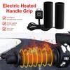 Electric Heated Handle Grip 12V Intelligent Heated Grips For Motorcycle With Three Gear Control Winter Supplies
