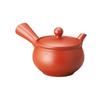 16 X 13 X 9 Red Clay Teapot Tokoname Made In Stylish Ale-net Teapot, Cm, 280cc, Jar-Shaped (Refreshing Strain), Ceramic, Ware, Japan,