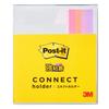 Strong Adhesive Note Connect Holder Flamingo 75 X 75 Mm 45 Sheets X 4 Colors Post-it 654SS-MC-7-C