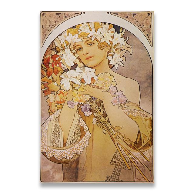 На заказ Альфонс Муха плакат холст плакат 30X45 см, 40X60 см искусство украшения дома ткань настенный плакат печать шелковая ткань без рамки