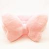 Butterfly Hair Bands for Women Solid Coral Fleece Elastic Bow Headband Soft Wash Face Head Band Cute Girls Accessories Headwrap