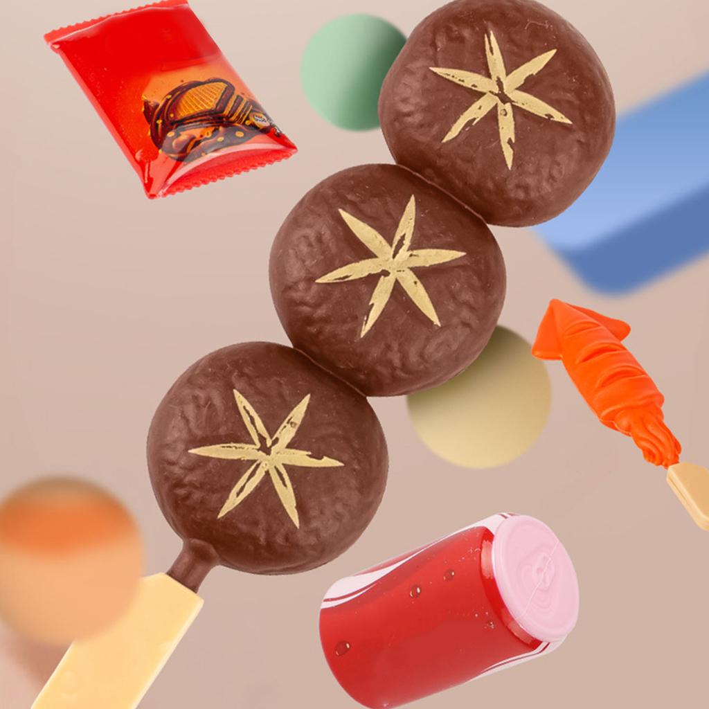 28pcs Kids Barbecue Grill Playset Clamp Tray Foods Simulation Kitchen Role Play BBQ Grill Toys