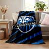 CF Montreal blanket Flannel Blanket Soft Cozy Plush Throw for Sofa Bed Lightweight Home Decoration