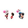 Home Decor Cartoon Couples Model Toys Resin Kiss Balloon Action Figure  Dashboard Figure
