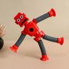 DIY Stretch Tube Telescopic Suction Cup Montessori Sensory Toy Fidget Toys Robot Pop Tubes Toy