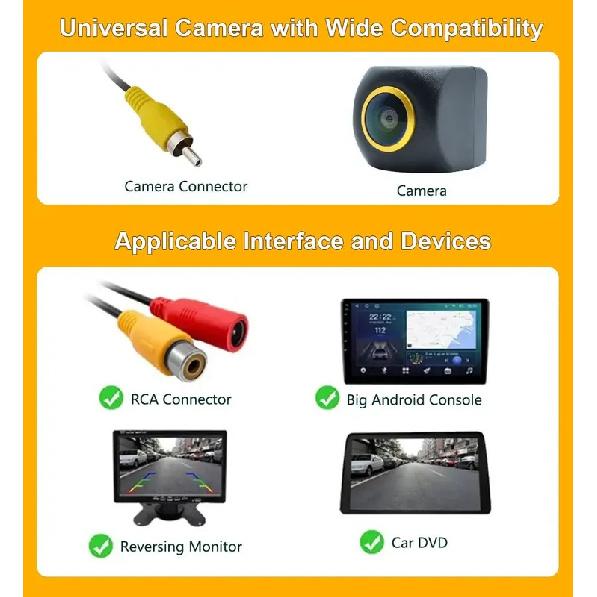 170° Vehicle AHD 1080P Golden Lens Rear View Camera For Hyundai Accent 2006 2007 2008 2009 2010 2011 2012 Reversing Car Camera