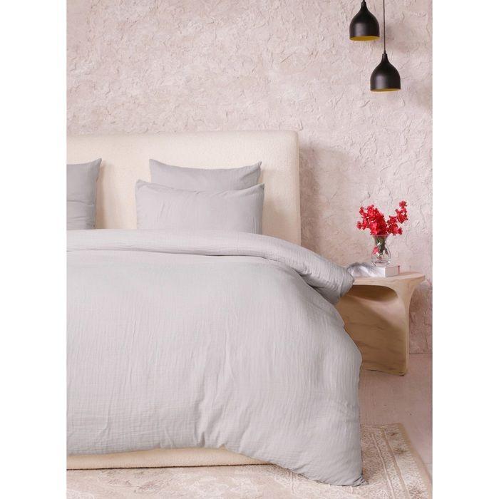 Taie d'oreiller en gaze de coton lave Douce