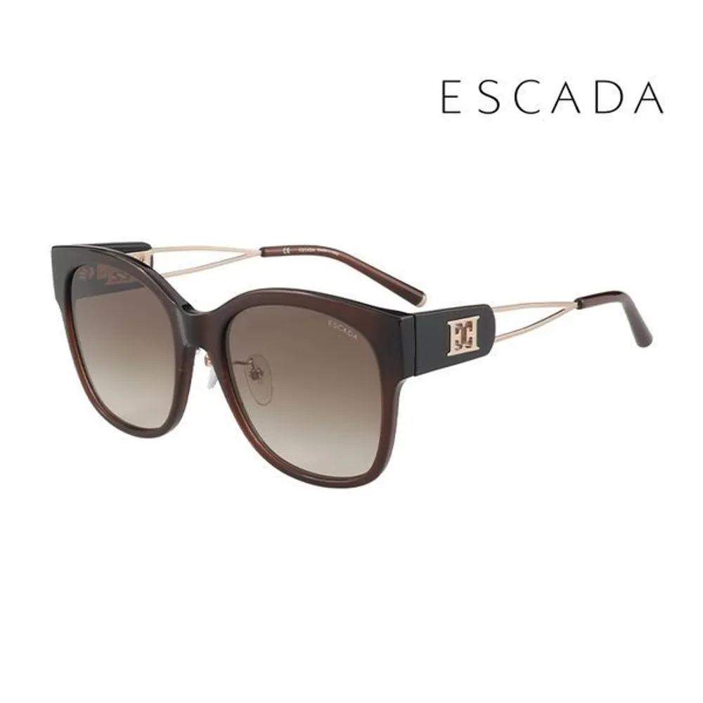 Escada Sunglasses SES D05G 0B36 Square Horn-rimmed UV Protection Women's