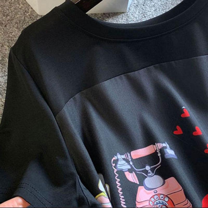 Женское свободное платье А-силуэта больших размеров, черное длинное платье-футболка, шелковистое и удобное