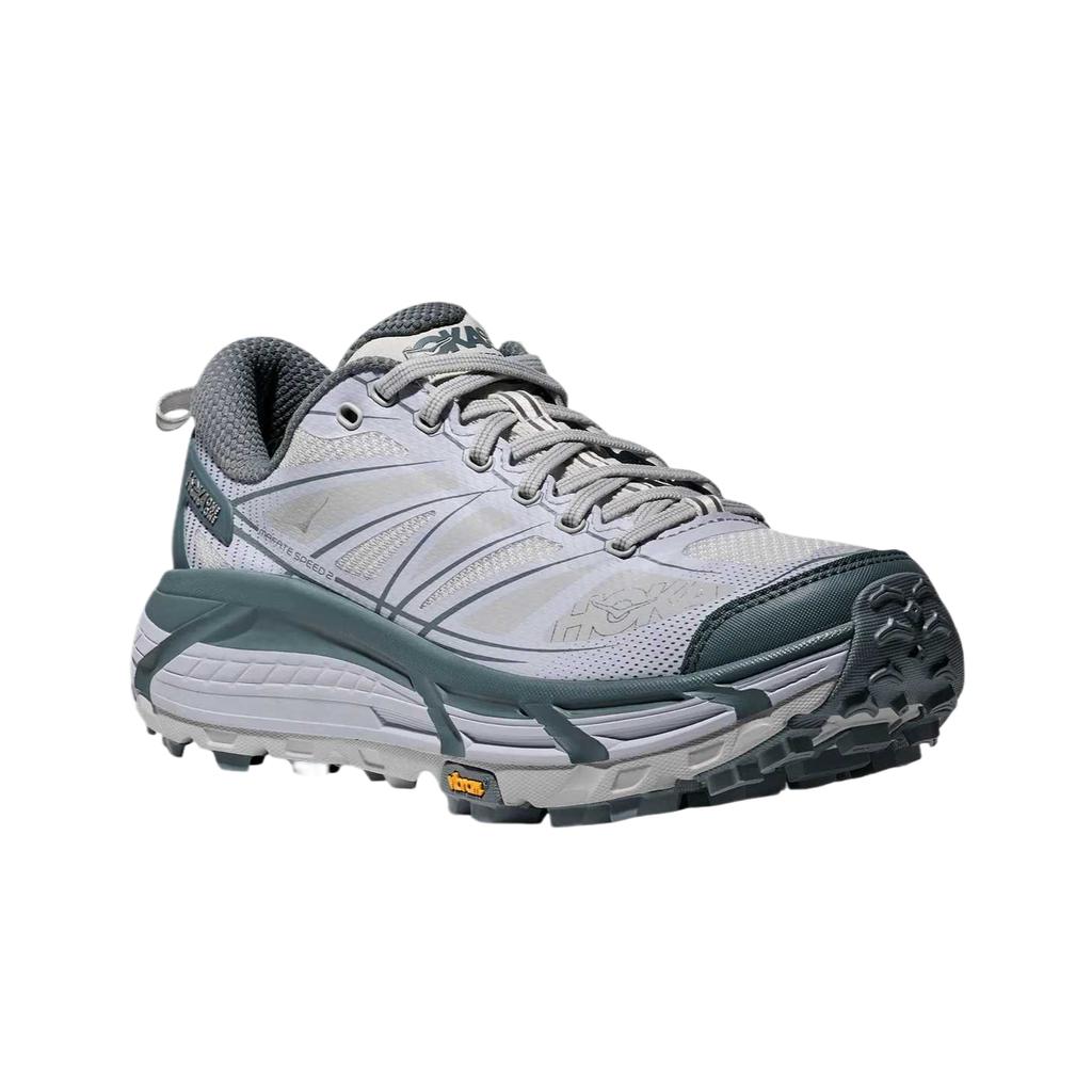 Hoka One One Mafate Speed 2 Шнуровка Круглый носок Низкие тренировочные кроссовки Унисекс кроссовки 1126851-SLCS