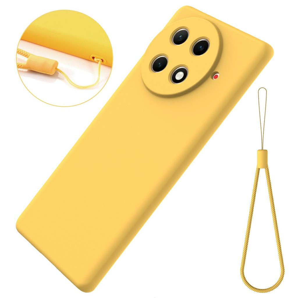 Для TECNO Camon 30S Pro 4G/30S 4G Чехол Жидкий силикон Защита от царапин Чехол для телефона с ремешком на руку