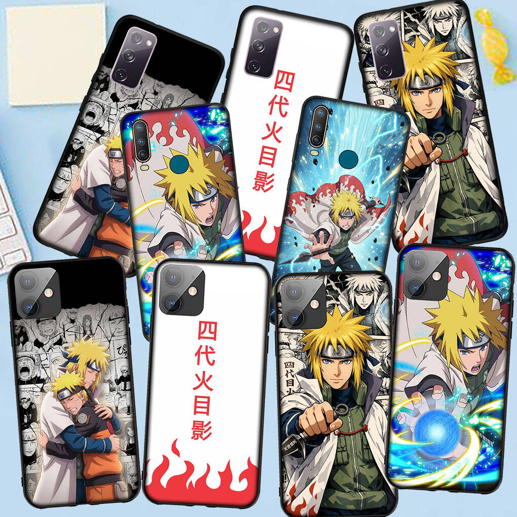 Чехол для телефона для iPhone 17 15 16 Plus Redmi Note 14 12 11 13 Pro Max Huawei P30 P20 Lite Y9 OPPO A60 A40 A80 A38 A54 Аниме Намикадзе Минато Наруто Обложка