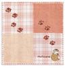 Mofusand Towel Handkerchief (Cookie Nyan Pink) Japan NEW