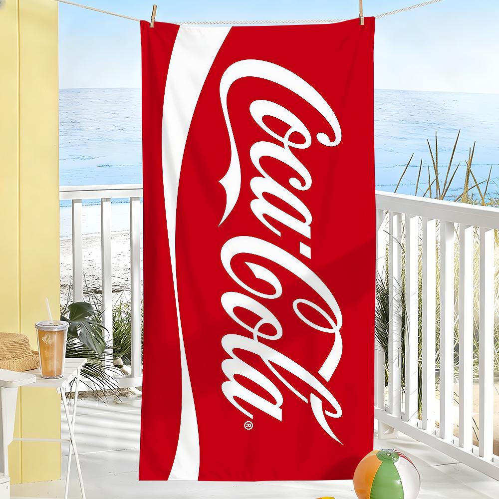 Модный принт C-CoCa C-ColaS Полотенце Сушильное Банное Полотенце Применимо Для Легкого Плавания Кемпинга Йоги Пляжа Выход