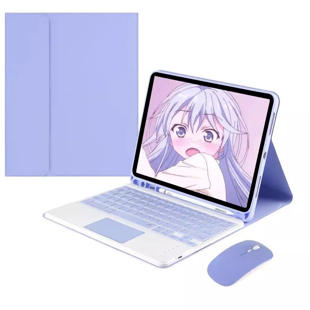 Чехол для клавиатуры планшета для Xiaomi Redmi Pad SE 2023 11 дюймов для Xiaomi Pad 5/6 Pro Redmi Pad 10,6, кожаный чехол с магнитной клавиатурой и гнездом для карандаша