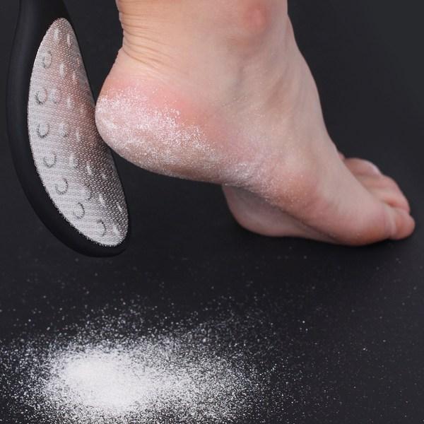 Металлическая пилка для ног Beauty Krap S, матовая черная, 1 шт.