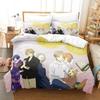 New Natsume's Book of Friends Bedding Set Single Twin Full Queen King Size Bed Set Adult Kid Bedroom Duvet cover Sets  Bed