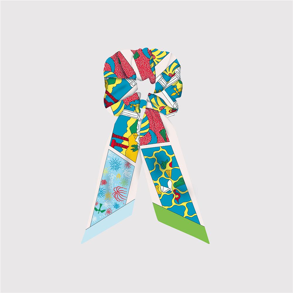 Элегантные шелковые большие резинки-скранчи, резинки для волос, женский шарф для волос, эластичные резинки для волос, завязки, держатель для хвостика, аксессуары для волос для девочек