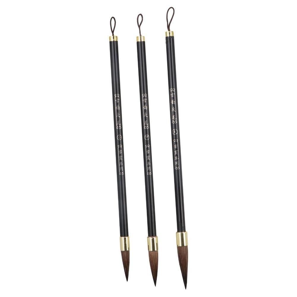 Кисть для китайской каллиграфии из волчьего волоса, масляная акварельная художественная кисть для рисования, Священное Писание, кисть для письма, класс