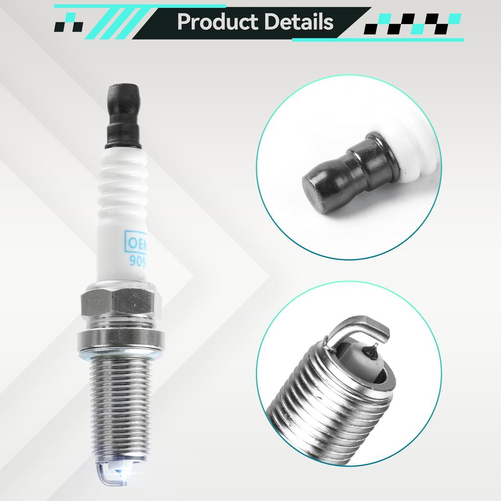 4 шт. автомобильные иридиевые свечи зажигания 90919-01233 автомобильные аксессуары зажигания для Toyota Camry RAV4 Jeep Infiniti Nissan Sentra Altima Dodge Ram 2005-2018