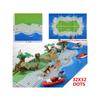 32x32 Dots Island Grassland Style Base Plate Parts for City Military Soldier Figures Moc Building Blocks Bricks Scene Kids Toys