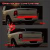 48" Triple Row LED Pickup Truck Tailgate Light Bar Turn Signal Brake Run Reverse