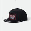 Б/у Кепка BRIXTON COORS LIGHT GEAR HP SNPK - ЧЕРНЫЙ Brixton Кепка CAP
