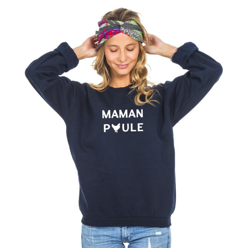 Women's Sweatshirt - MAMAN POULE 2 WAF