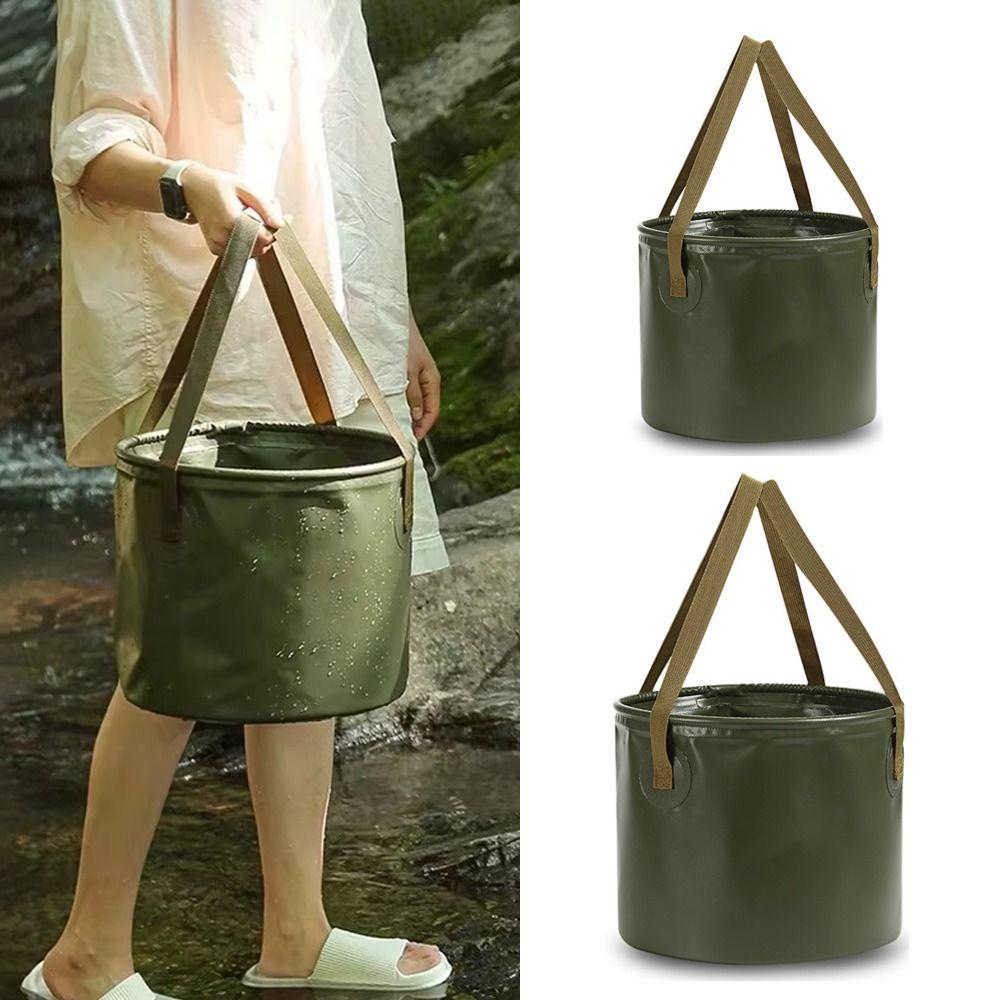 Collapsible Collapsible Bucket Portable Fishing Bucket New Multifunctional Outdoor Bucket Fishing