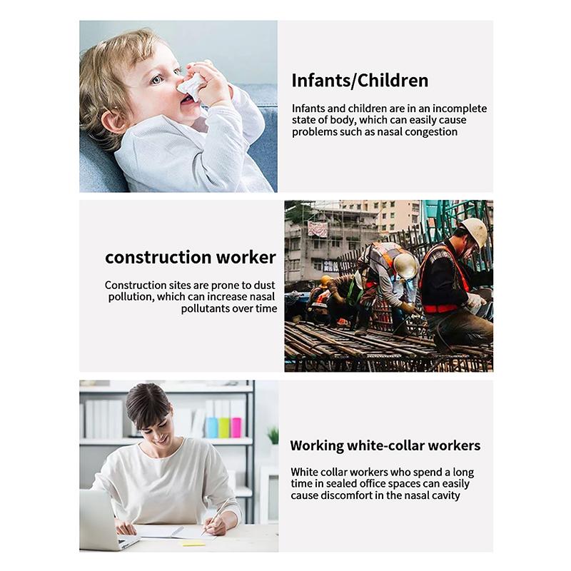 30 шт./коробка Соль для промывания носа Смесь для полоскания Облегчение аллергического ринита Защита полости носа Ирригация Для 2,7 г 4,5 г Взрослые Очиститель носа