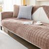 Plush Sofa Covers Sofa Cushion Universal Slipcover Four Seasons Non-slip Winter Sofa Cushion Cover