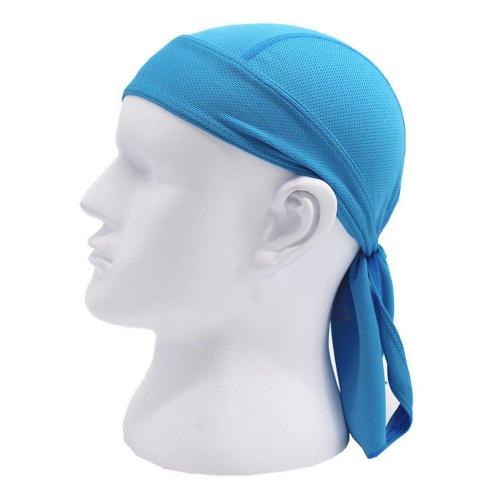 Fitted Tied Mens Womens Pure Color Hat Biker Motorcycle Bandana Head Wrap Newest