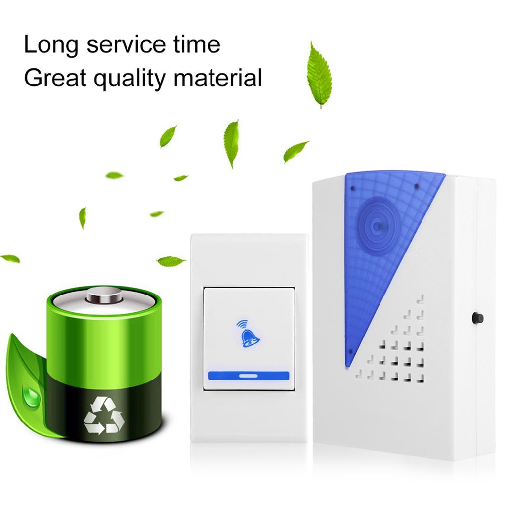 Multiple Ringtones Receiver Transmitter Wireless Doorbell School Hospital Laboratory Ring Bell
