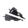 2pcs Motorcycle Side Frame Covers Panel Guard Fit for Kawasaki Ninja 650 Z650 2017‑2019Black