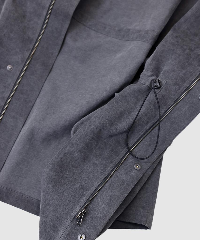 Anytime Loreak Scabiosa Field Jacket - Charcoal