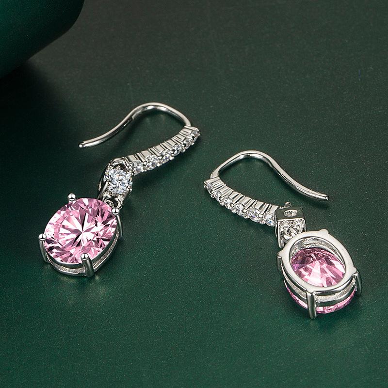 Sace Gems Классические серьги из медного сплава с цирконом, женские ювелирные изделия, свадебный подарок для вечеринки