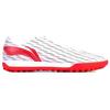 Li-Ning Удобный модный TF (Резиновые шипы) Футбольные бутсы с искусственным покрытием PU, нескользящие, износостойкие, мужские, белые, красные ASFU061-4