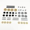 Технические Аксессуары Оптовая Штырь Штифт Балка Ось Соединитель Шипованный MOC Различный Размер Автомобильные Технологические Детали Строительные Блоки