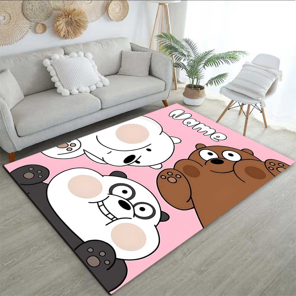 Warner Bros. Works (45) Customize your name rug, office chair cushion, home bedroom living room gift.