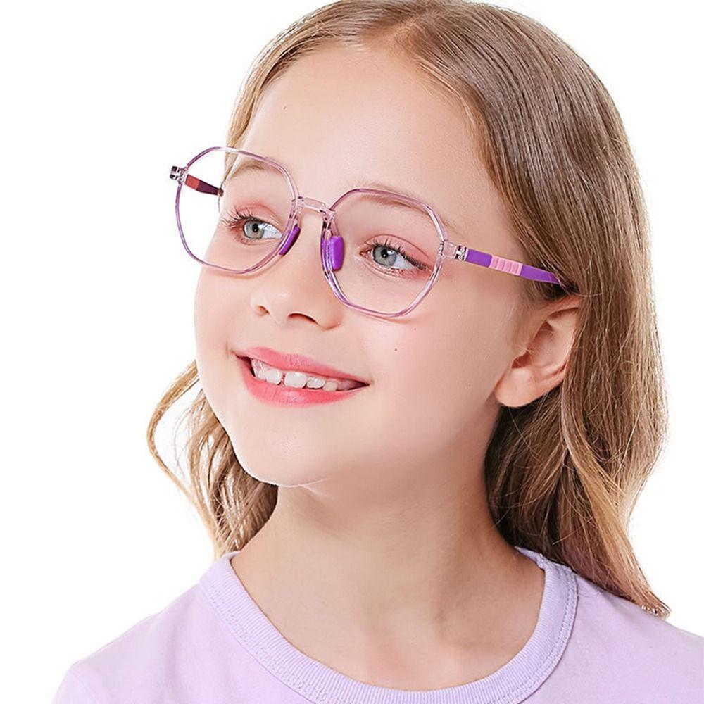 Anti-blue Light Kids Glasses Eye Protection Ultra Light Frame Children Boys Girls