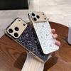 High-End Rhinestone Camellia iPhone 14 Pro Max Anti-Fall Case for Apple 17ProMax