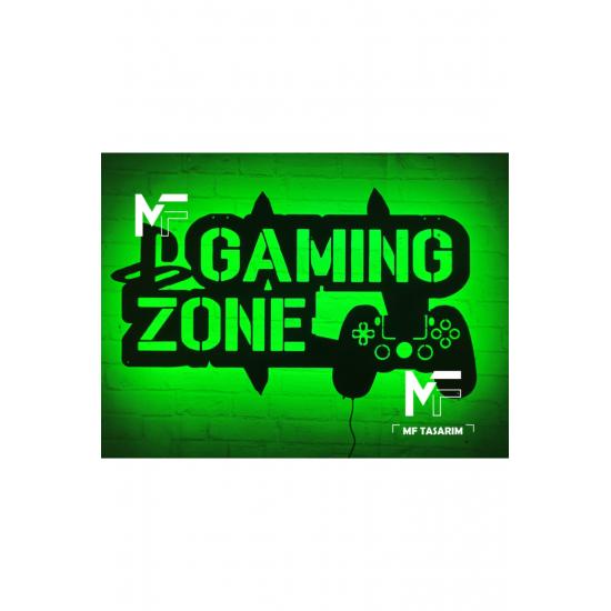 Игровая зона RGB со светодиодной подсветкой из деревянного декоративного стола из МДФ