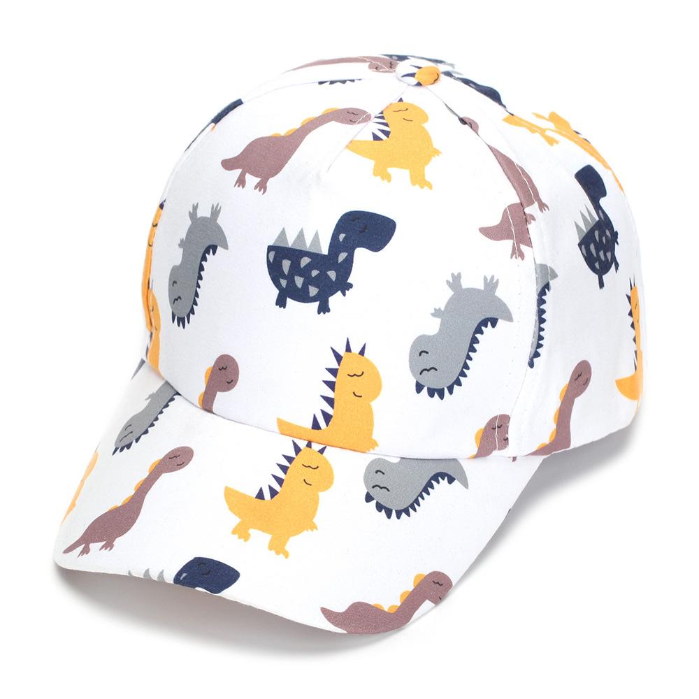 Children's Cartoon Animal Baseball Caps - Spring/autumn - Boys' Cute Beanie Hats - Girls' Sun Hats