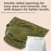 Anti-Side Leakage Washable Diaper Adjustable Absorbent Briefs  Elderly Care