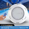 RGB LED Pool Light: Wall-Mounted Underwater Light, ABS Plastic, Seven-Color, Surface-Mounted, 12V Submersible
