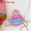 Cartoon Cute Star Jar Printed Children Round Single Shoulder Bag Crossbody