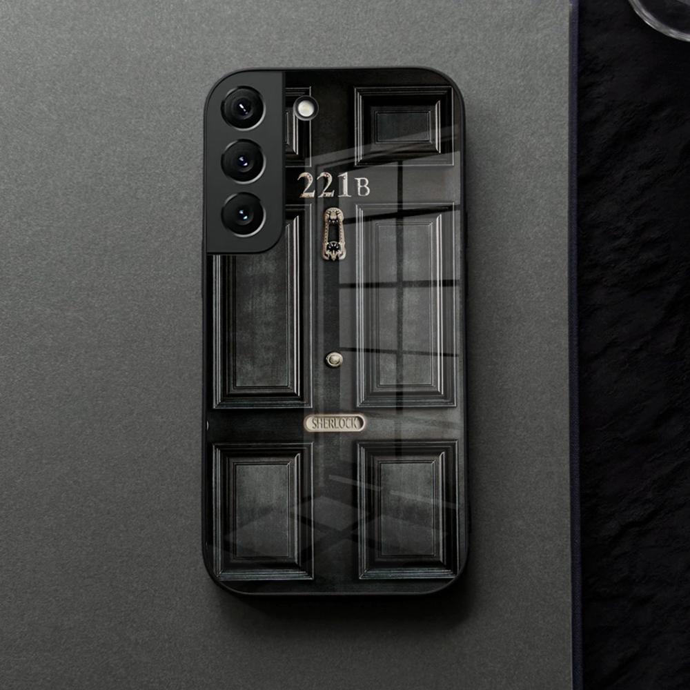 221b-ШерлокС-Х-Холмс-ТВ Чехол для телефона Стекло Для Samsung Galaxy S21 S25 S22 S20 S24 S23 Ultra Fe Plus A16 A34 A54 A24 Чехол