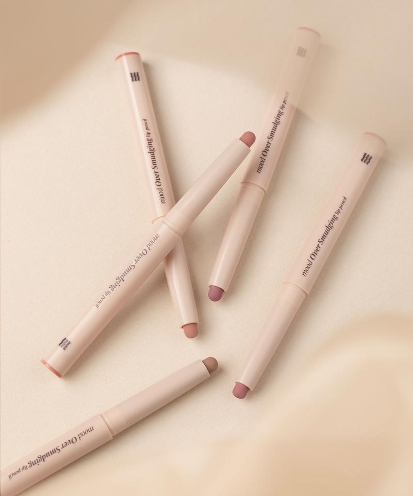 Mood Over Smudging Lip Pencil 5 Colors, 2 Pieces