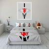 "Red Devil MUFC Bedding Set" Bedding Duvet Cover Set Duvet Cover Pillowcases  (1 * Duvet Cover 2 * Pillowcases, without duvet insert)